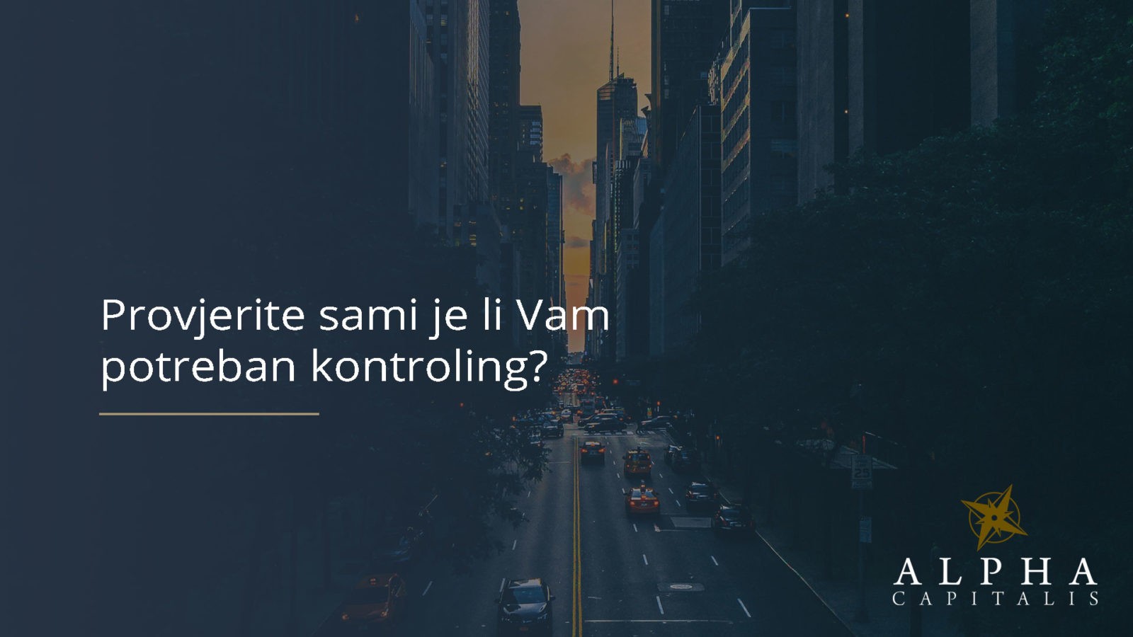Provjerite sami je li Vam potreban kontroling?