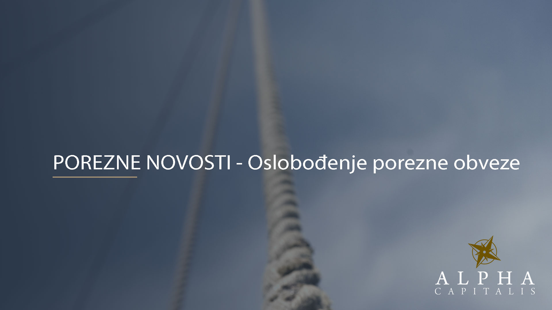 Ostvarivanje prava iz mjere Oslobođenje od podmirivanja poreznih obveza