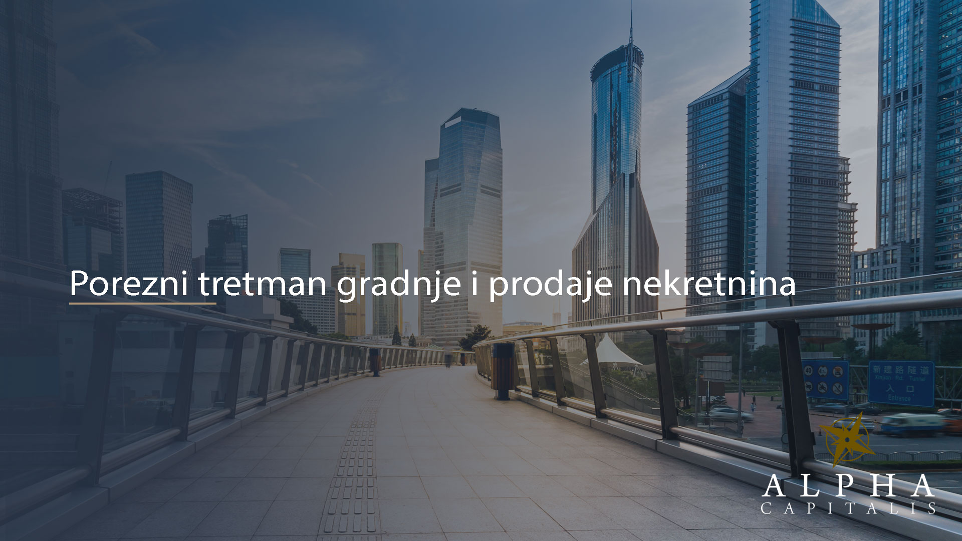 Porezni tretman gradnje i prodaje nekretnina (apartmana)