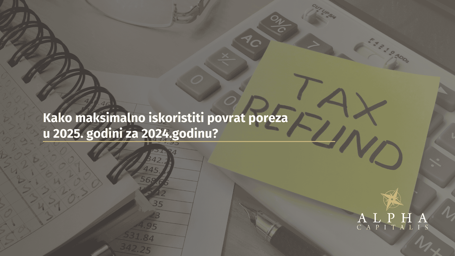 Kako maksimalno iskoristiti povrat poreza za 2024. godinu?