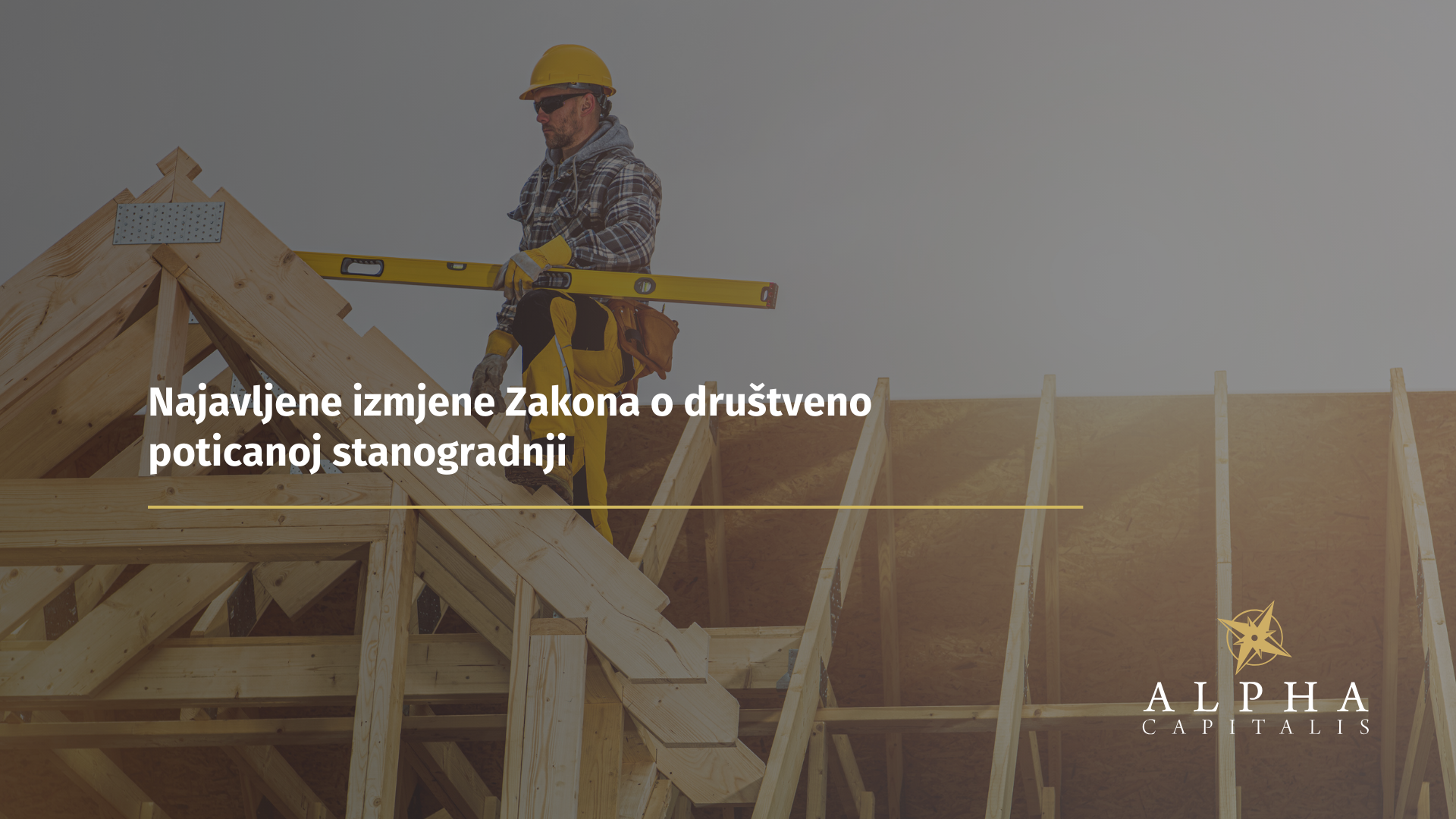 Najavljene izmjene Zakona o društveno poticanoj stanogradnji