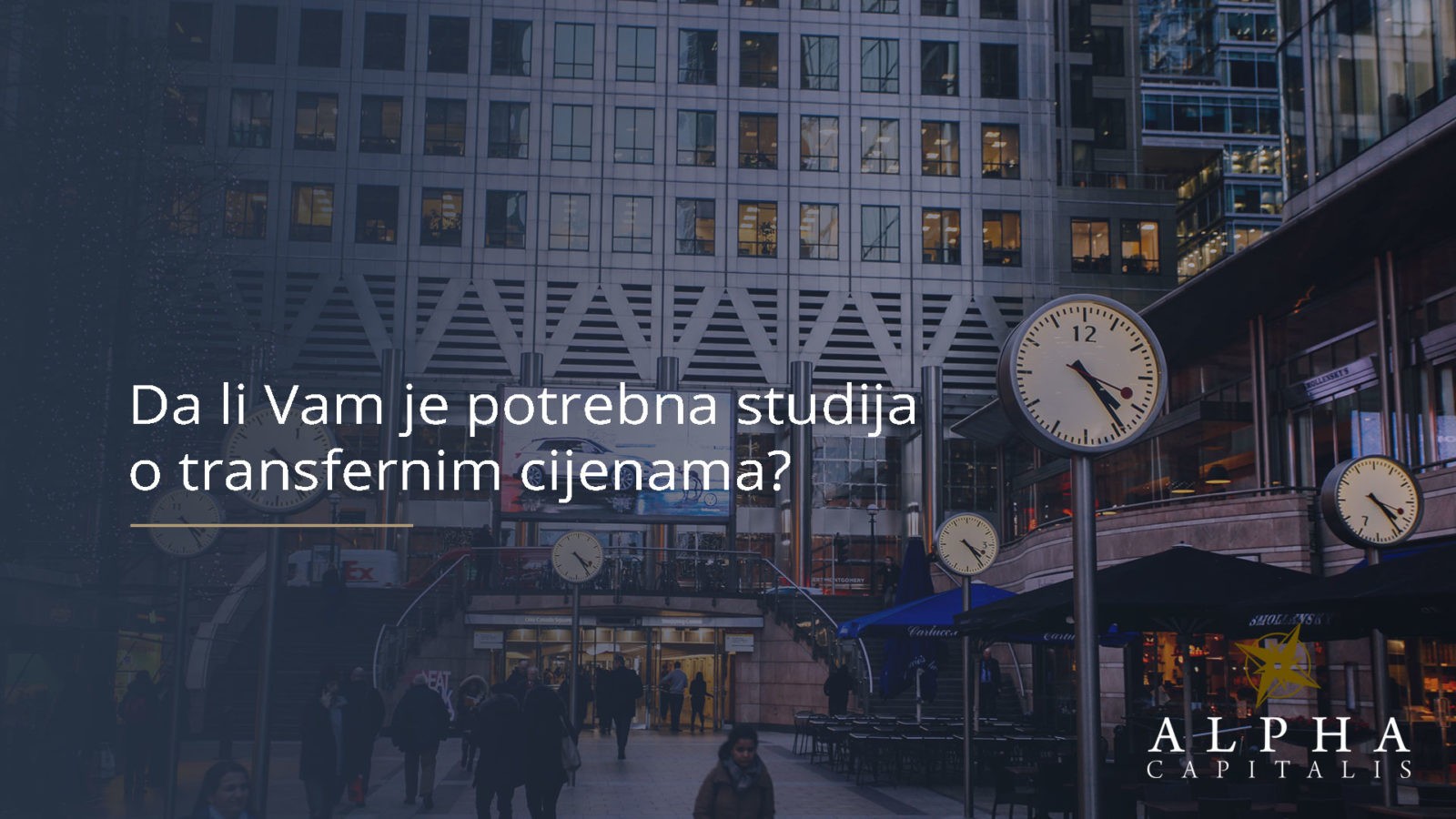 Da li Vam je potrebna studija o transfernim cijenama?