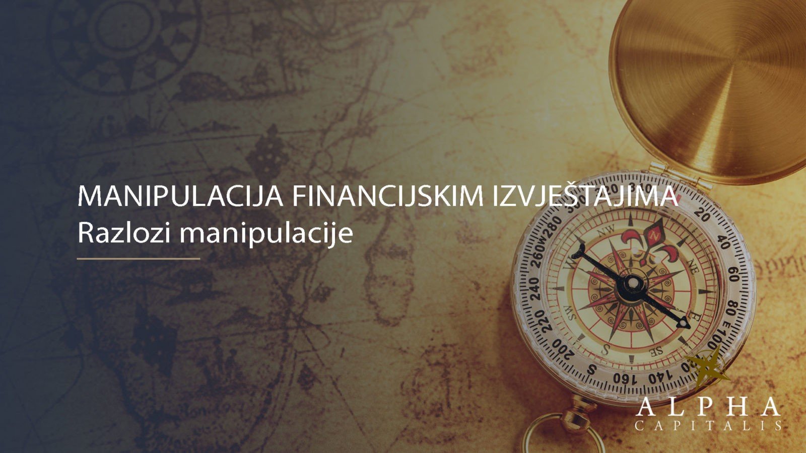 Manipulacija financijskim izvještajima