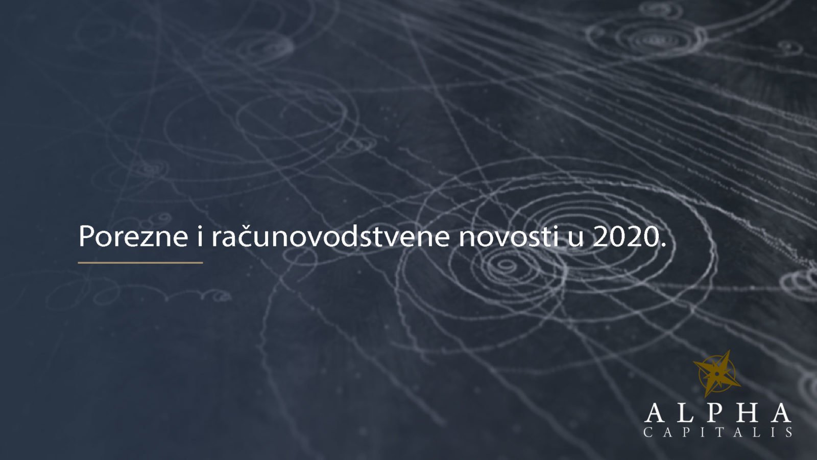 Porezne i Računovodstvene novosti u 2020.