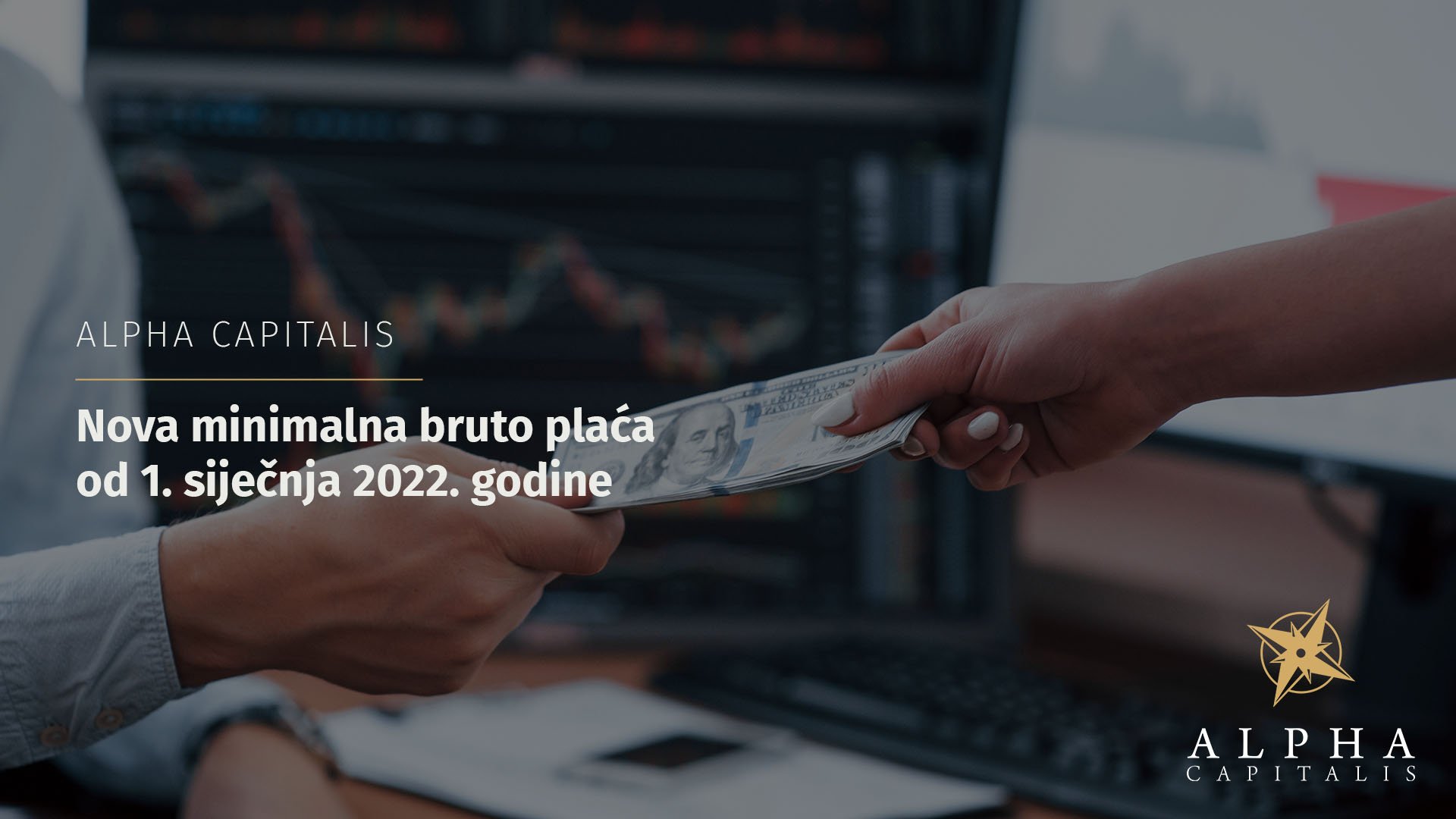 Nova minimalna bruto plaća od 1. siječnja 2022. godine 