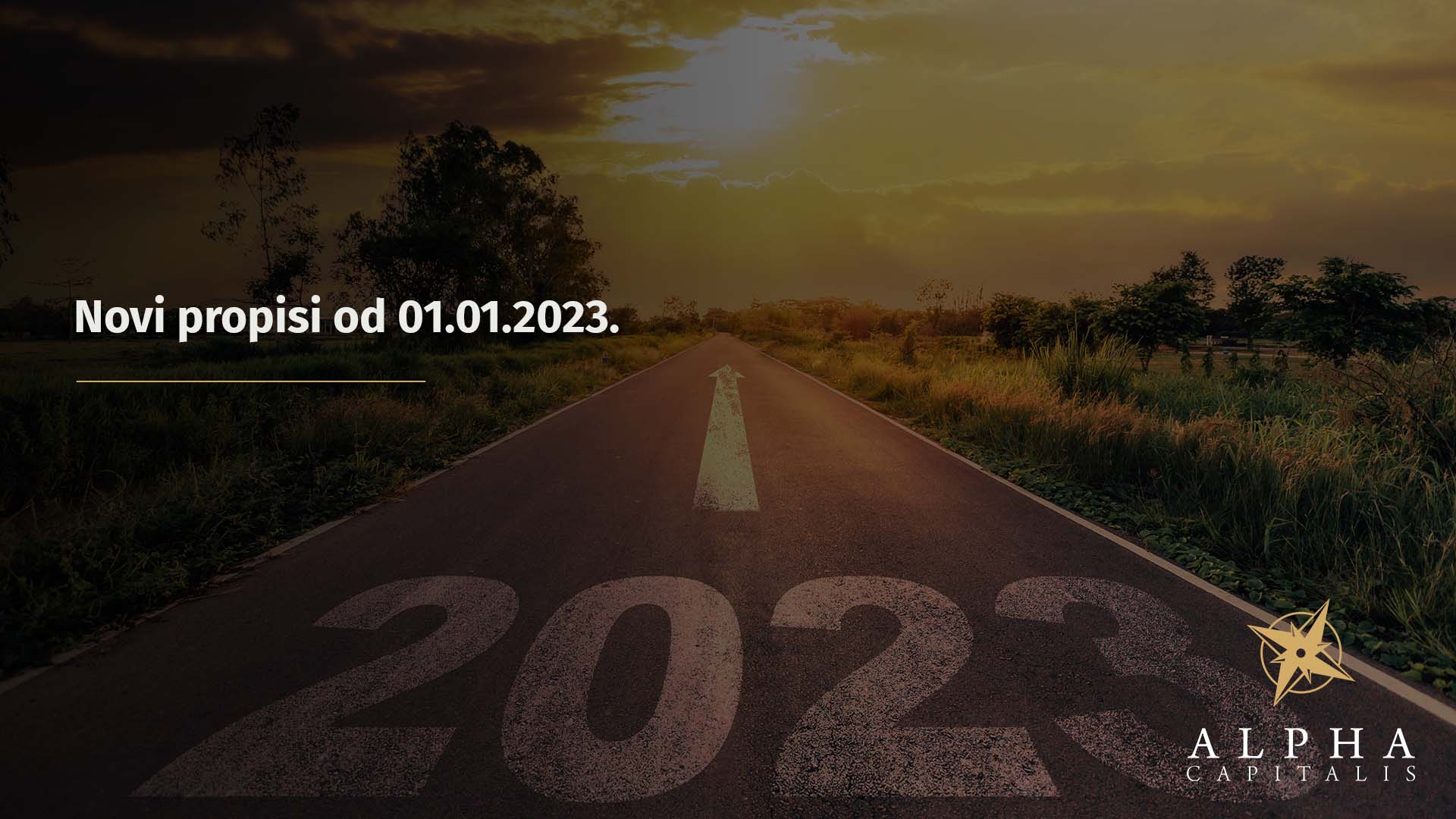 Novi propisi od 01.01.2023.