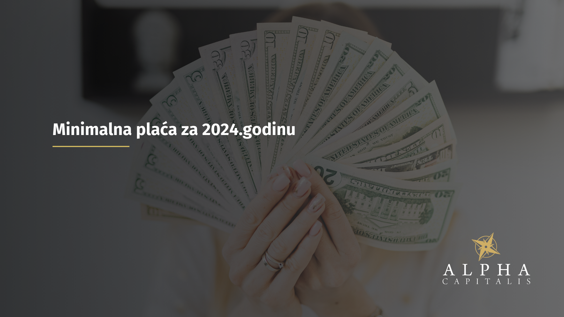 Minimalna plaća za  2024. godinu
