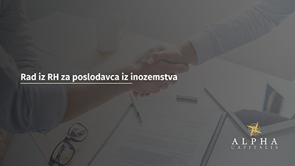 Rad iz RH za poslodavca iz inozemstva
