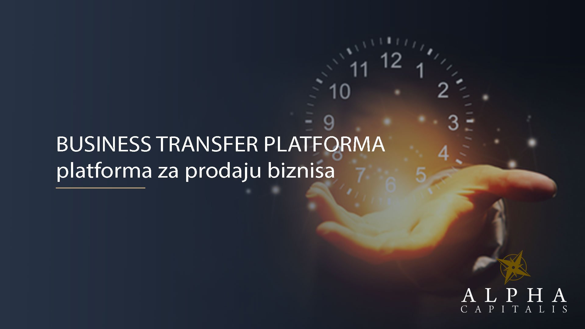 BUSINESS TRANSFER PLATFORMA - platforma za prodaju biznisa
