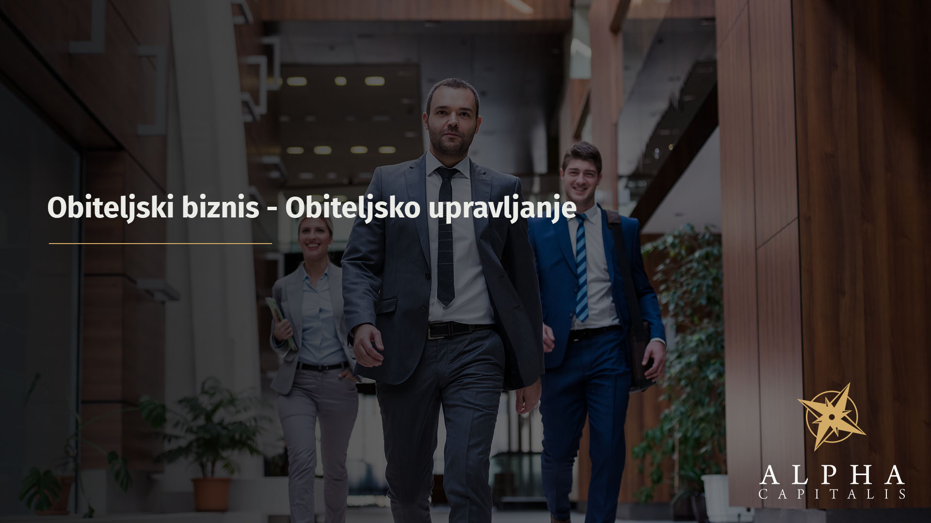 Obiteljski biznis - Obiteljsko upravljanje