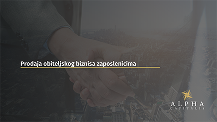 Prodaja obiteljskog biznisa zaposlenicima
