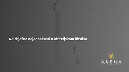 Neizbježne nejednakosti u obiteljskom biznisu