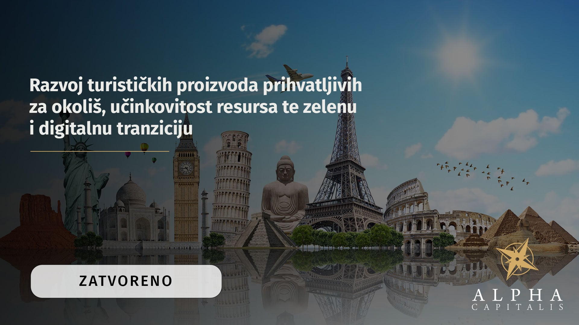 Razvoj turističkih proizvoda prihvatljivih za okoliš, učinkovitost resursa te zelenu i digitalnu tranziciju