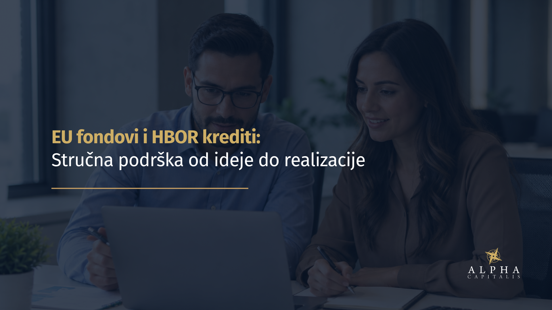 EU fondovi i HBOR krediti: stručna podrška od ideje do realizacije