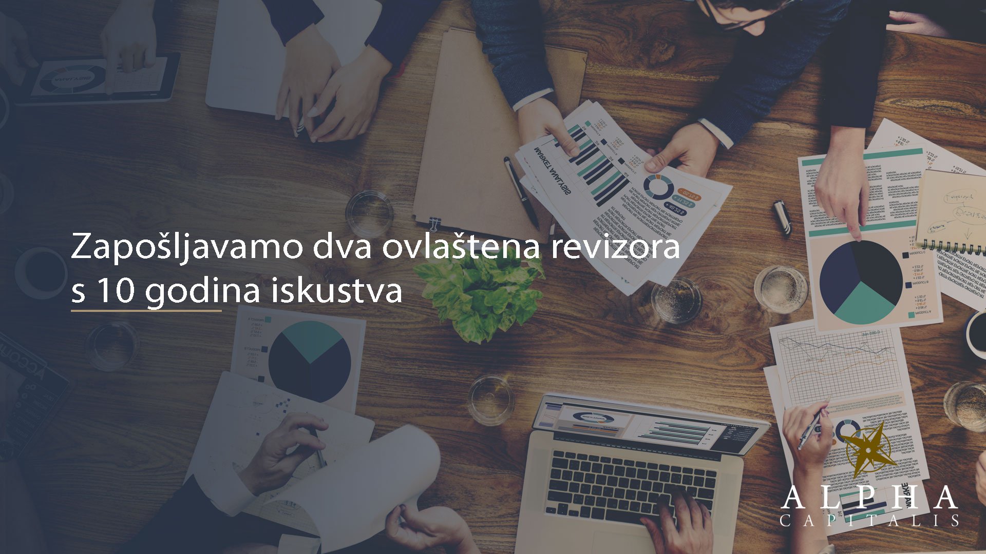 ZAPOŠLJAVAMO: Dva ovlaštena revizora s 10 godina iskustva