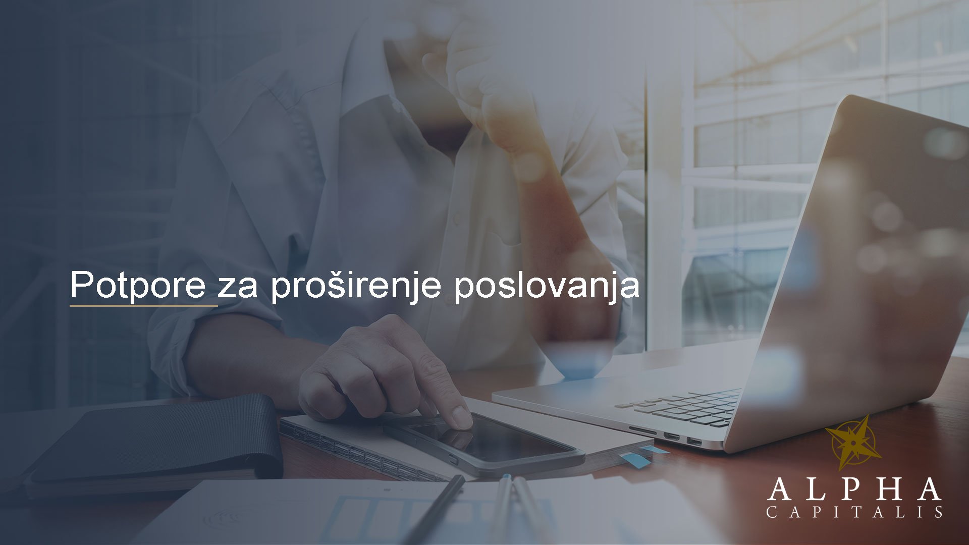 Potpore za proširenje poslovanja