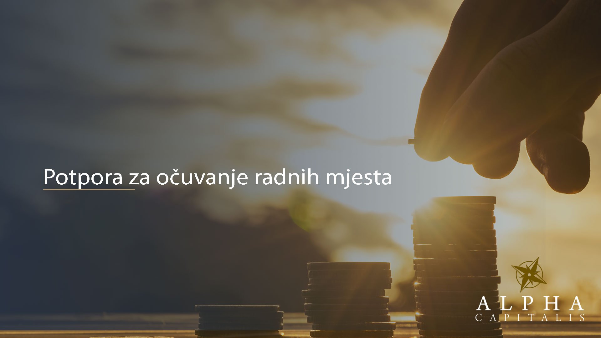 Potpora za očuvanje radnih mjesta u djelatnostima pogođenima koronavirusom (listopad - prosinac 2020.)