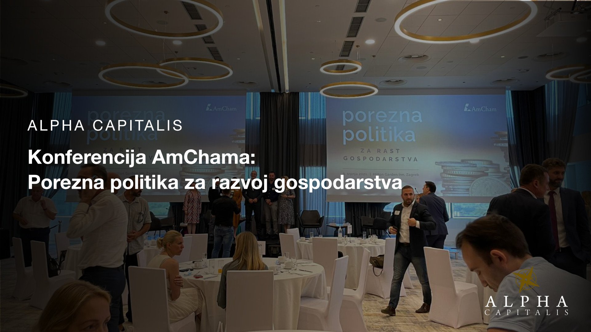 Konferencija AmChama: Porezna politika za razvoj gospodarstva