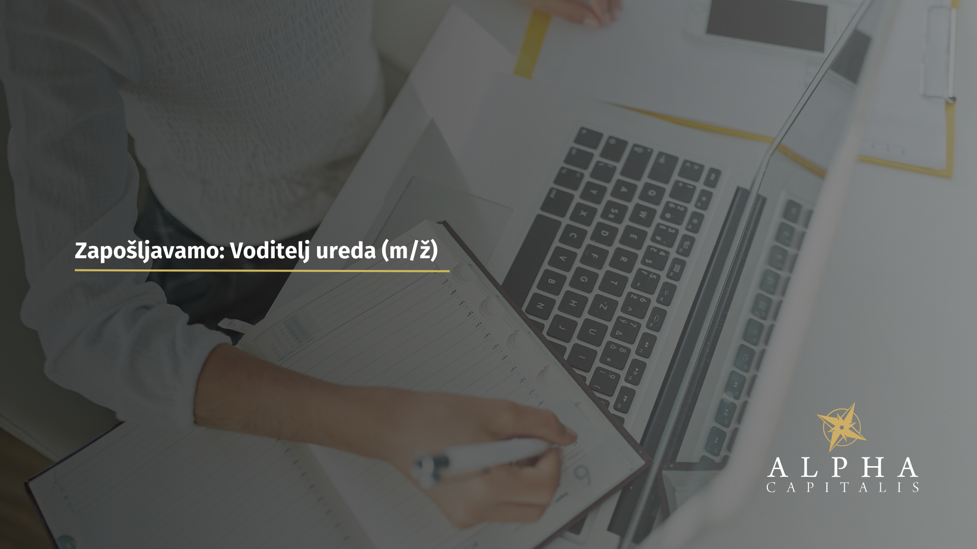 Zapošljavamo: Voditelj ureda (m/ž)
