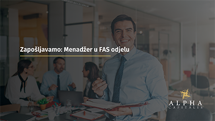 Menadžer u FAS odjelu (m/ž)