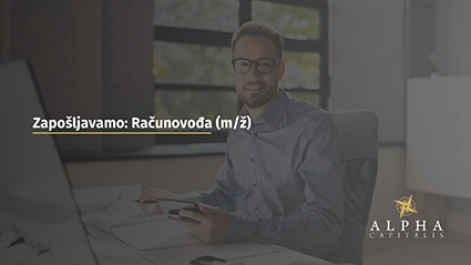Zapošljavamo: Računovođa (m/ž)