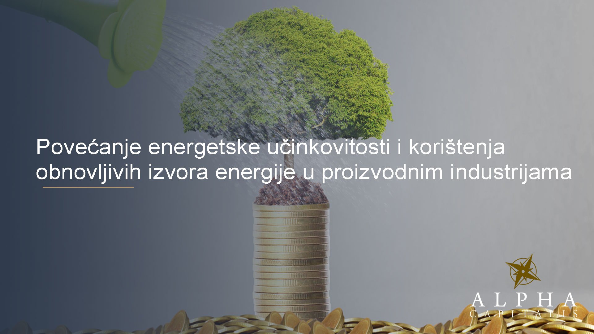 Povećanje energetske učinkovitosti i korištenja obnovljivih izvora energije u proizvodnim industrijama