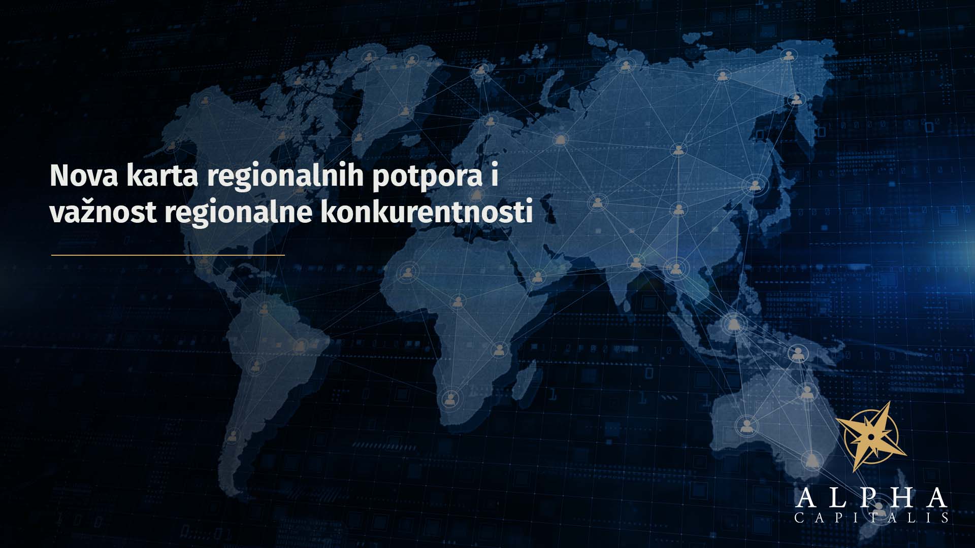 Nova karta regionalnih potpora i važnost regionalne konkurentnosti