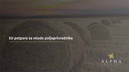 EU potpore za mlade poljoprivrednike