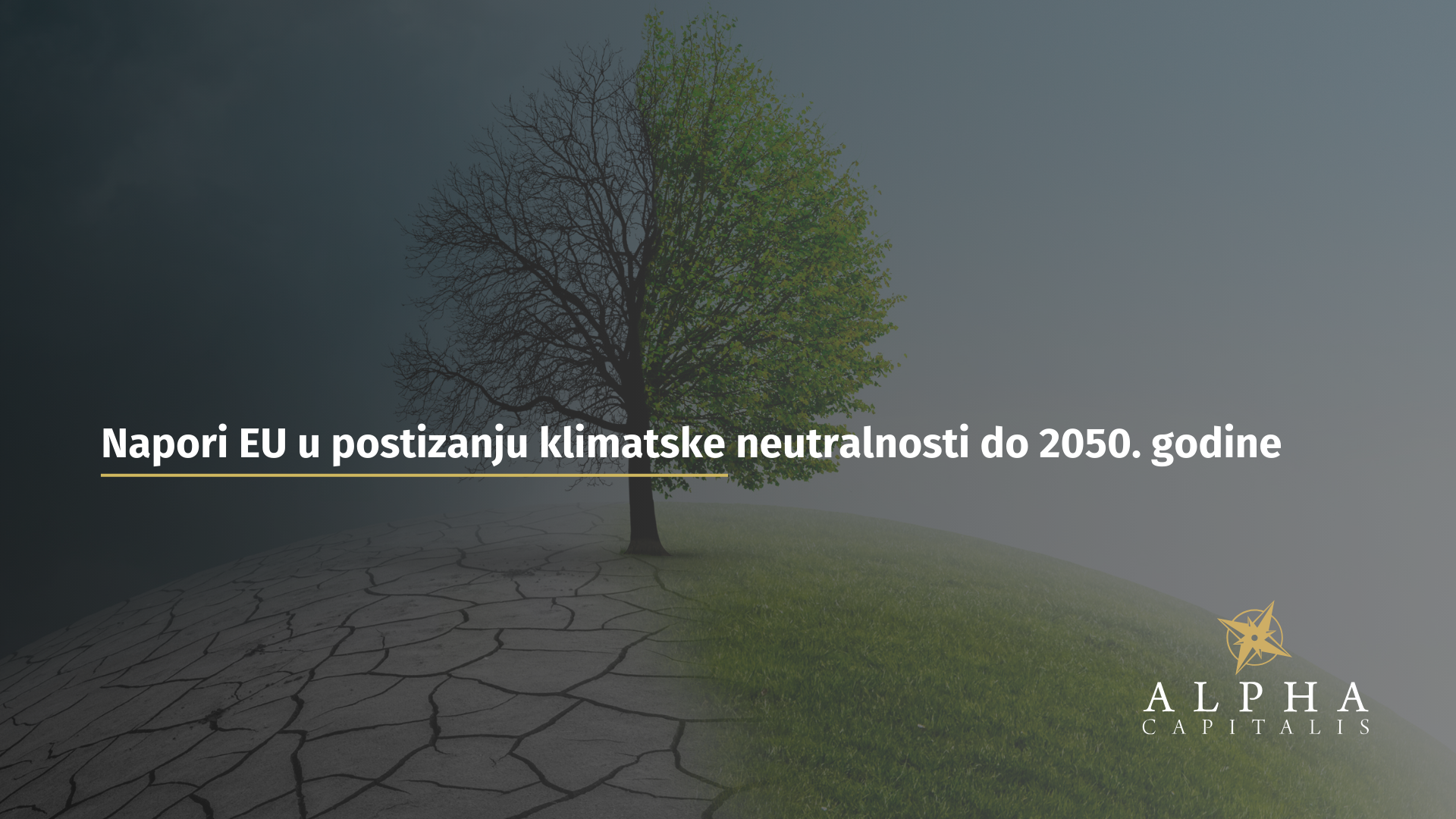 Napori EU u postizanju klimatske neutralnosti do 2050. godine