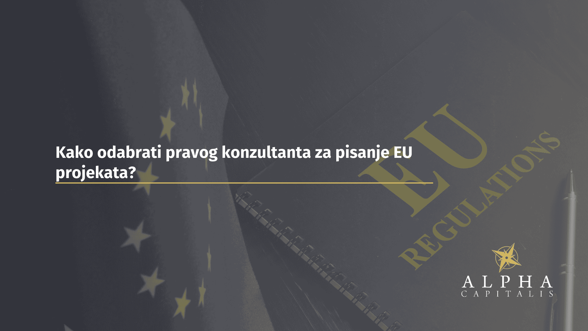 Kako odabrati pravog konzultanta za pisanje EU projekata?