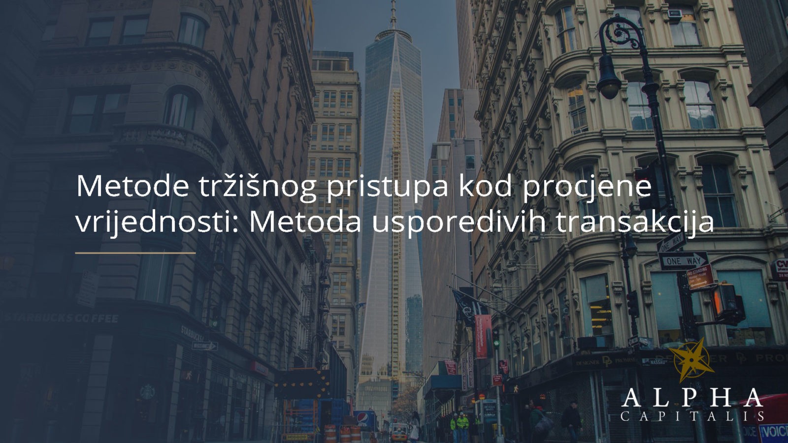 Metode tržišnog pristupa kod procjene vrijednosti: Metoda usporedivih transakcija