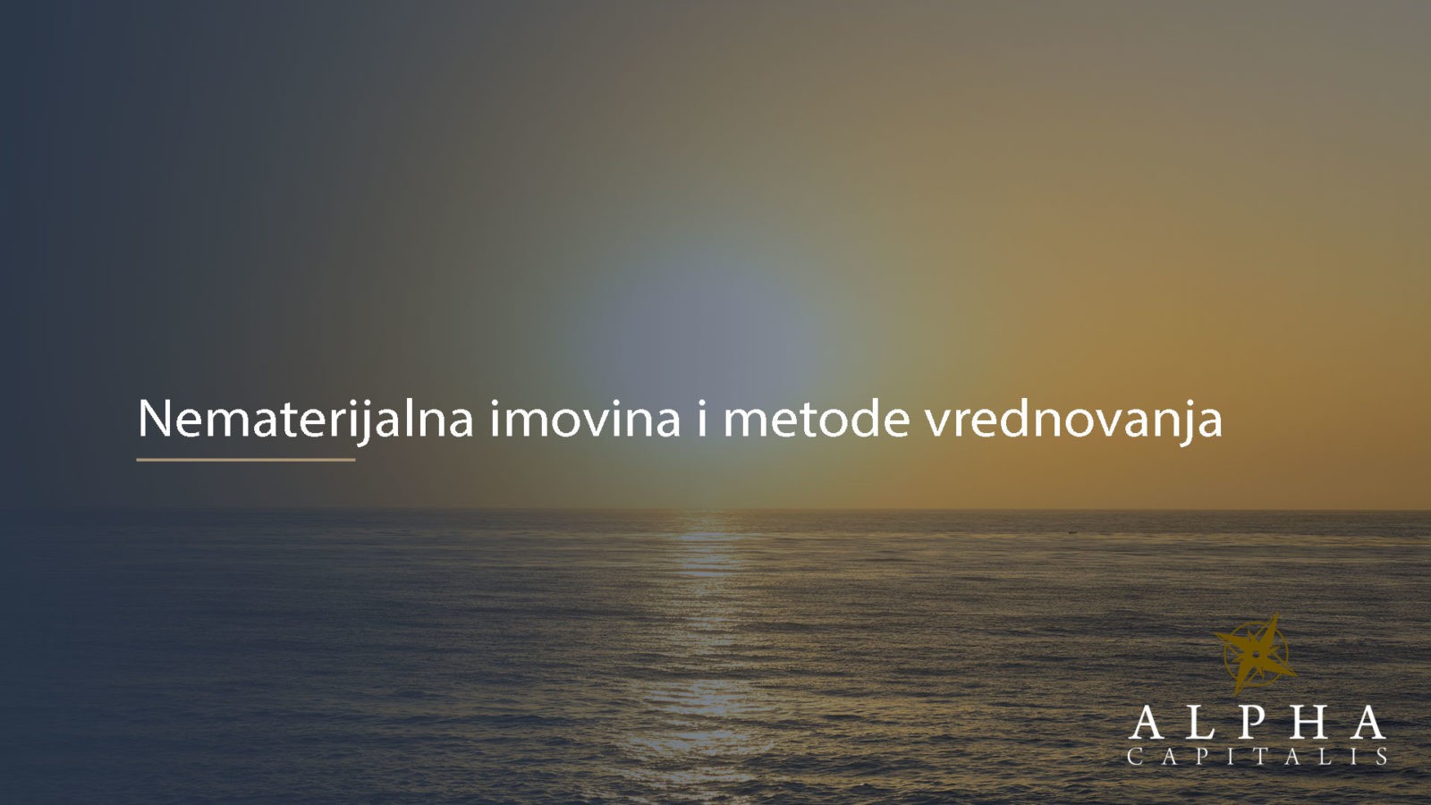 Skupine nematerijalne imovine i metode vrednovanja