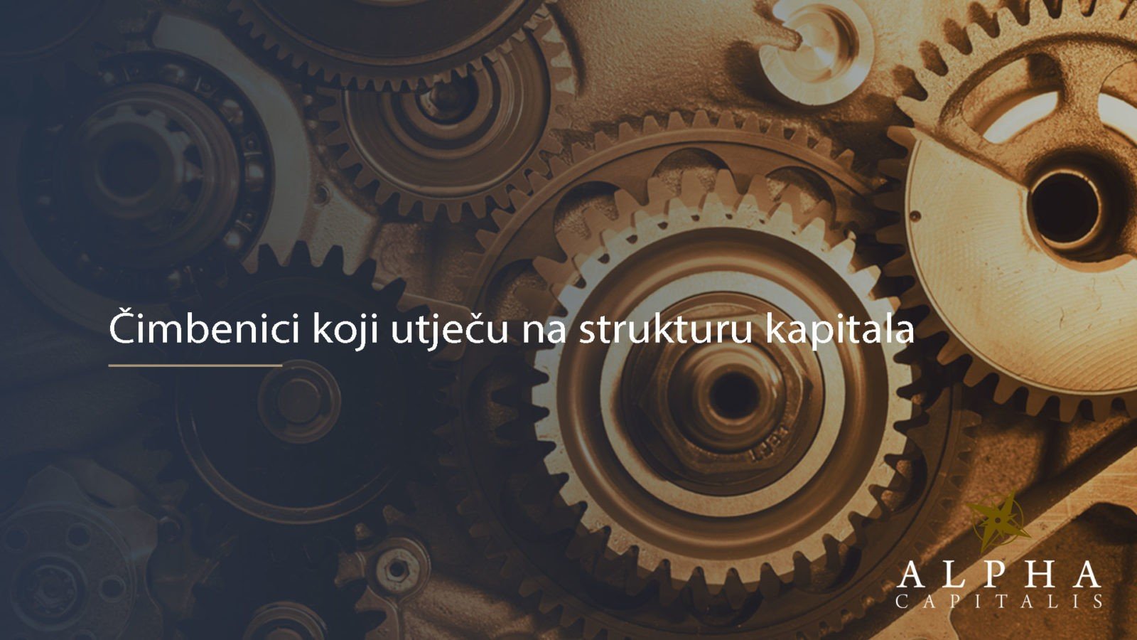 8 čimbenika koji utječu na kapitalnu strukturu