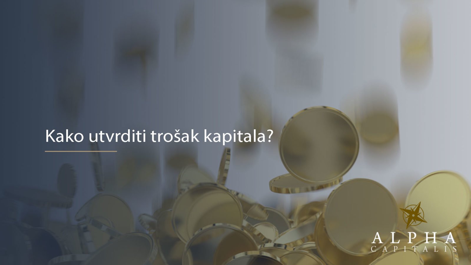 Kako utvrditi trošak kapitala?