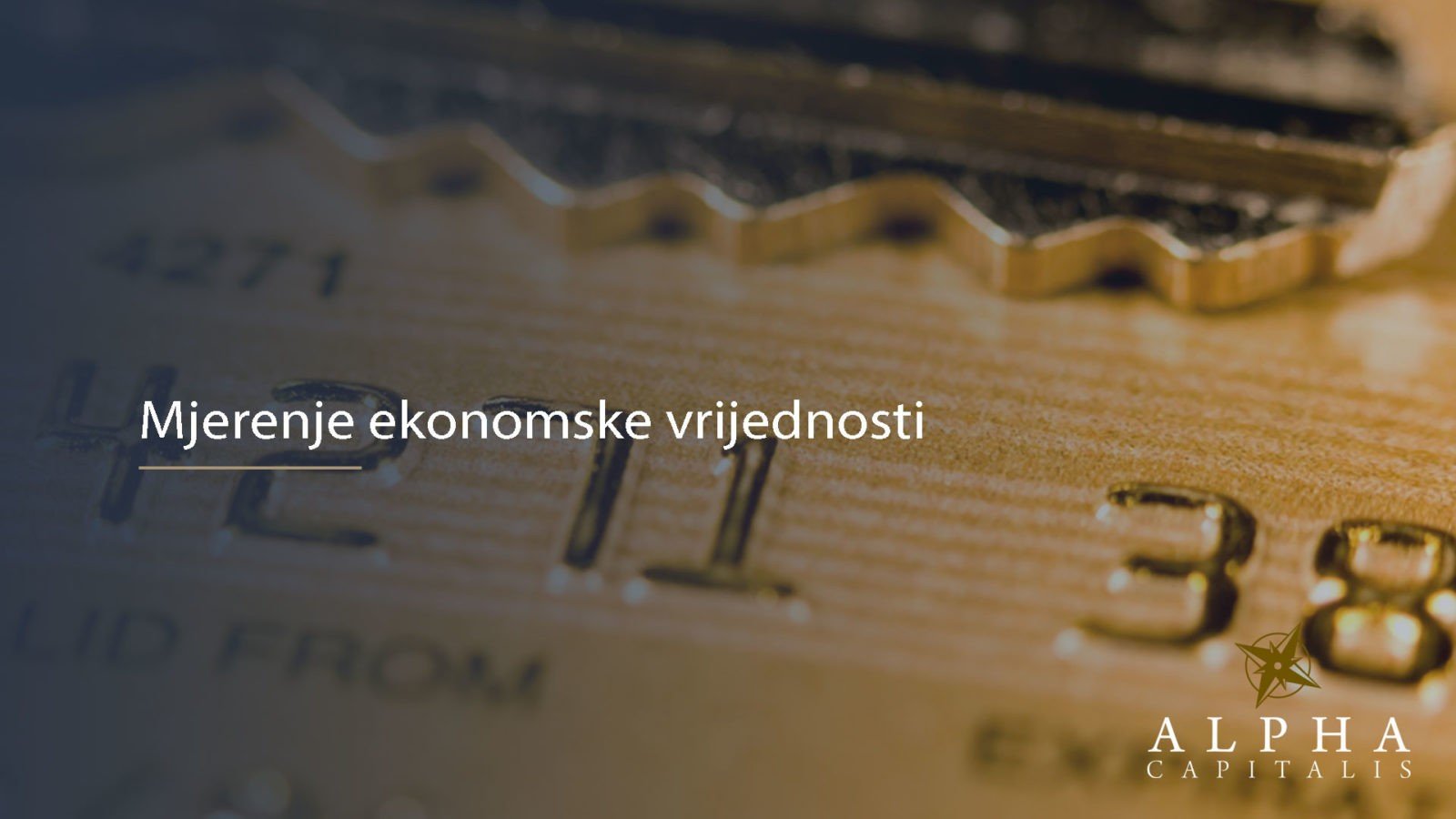 Mjerenje ekonomske vrijednosti