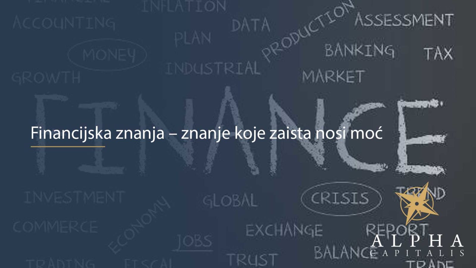 Financijska znanja - znanje koje zaista nosi moć