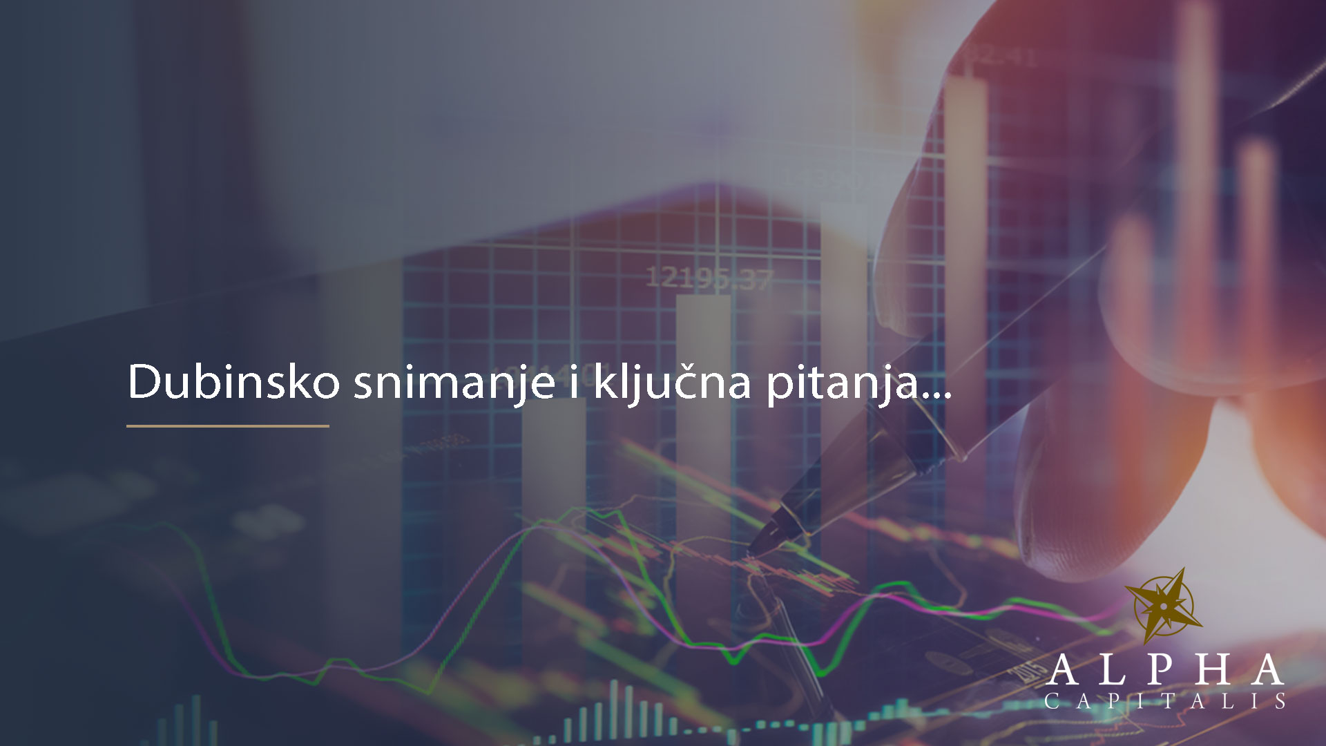Dubinsko snimanje i neiscrpna pitanja