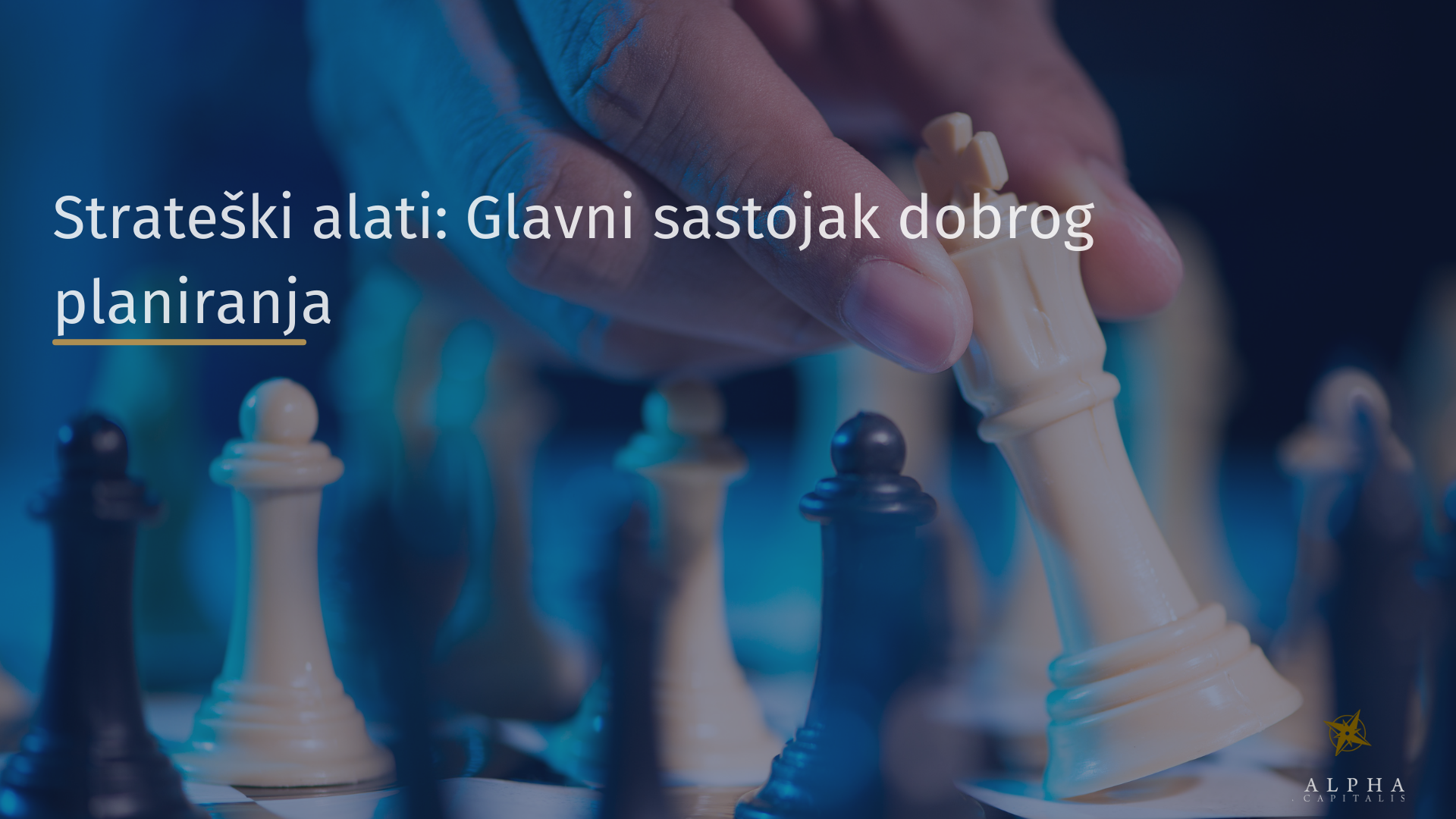 Strateški alati: Glavni sastojak dobrog planiranja