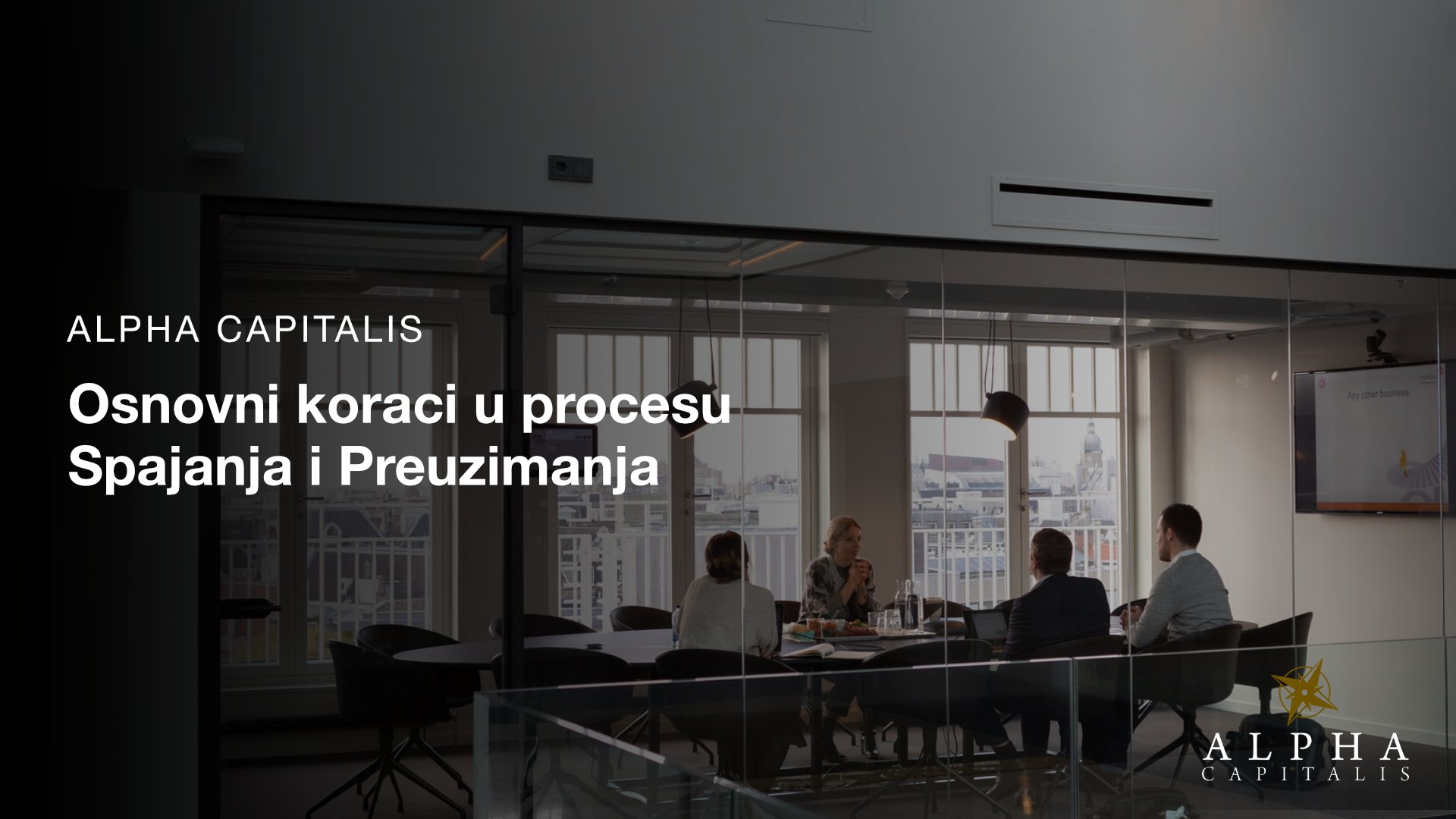 Osnovni koraci u procesu Spajanja i Preuzimanja