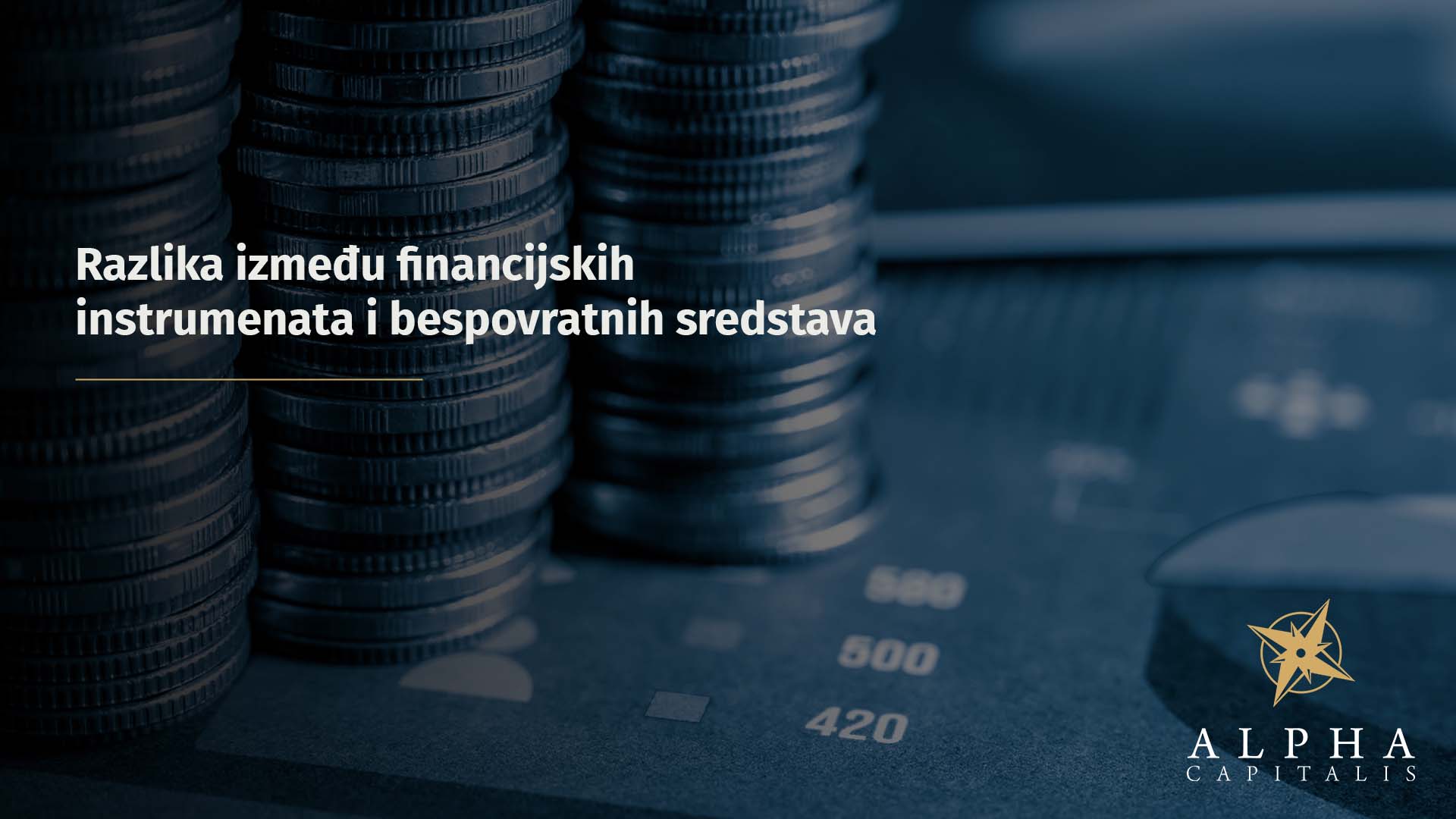 Razlika između financijskih instrumenata i bespovratnih sredstava