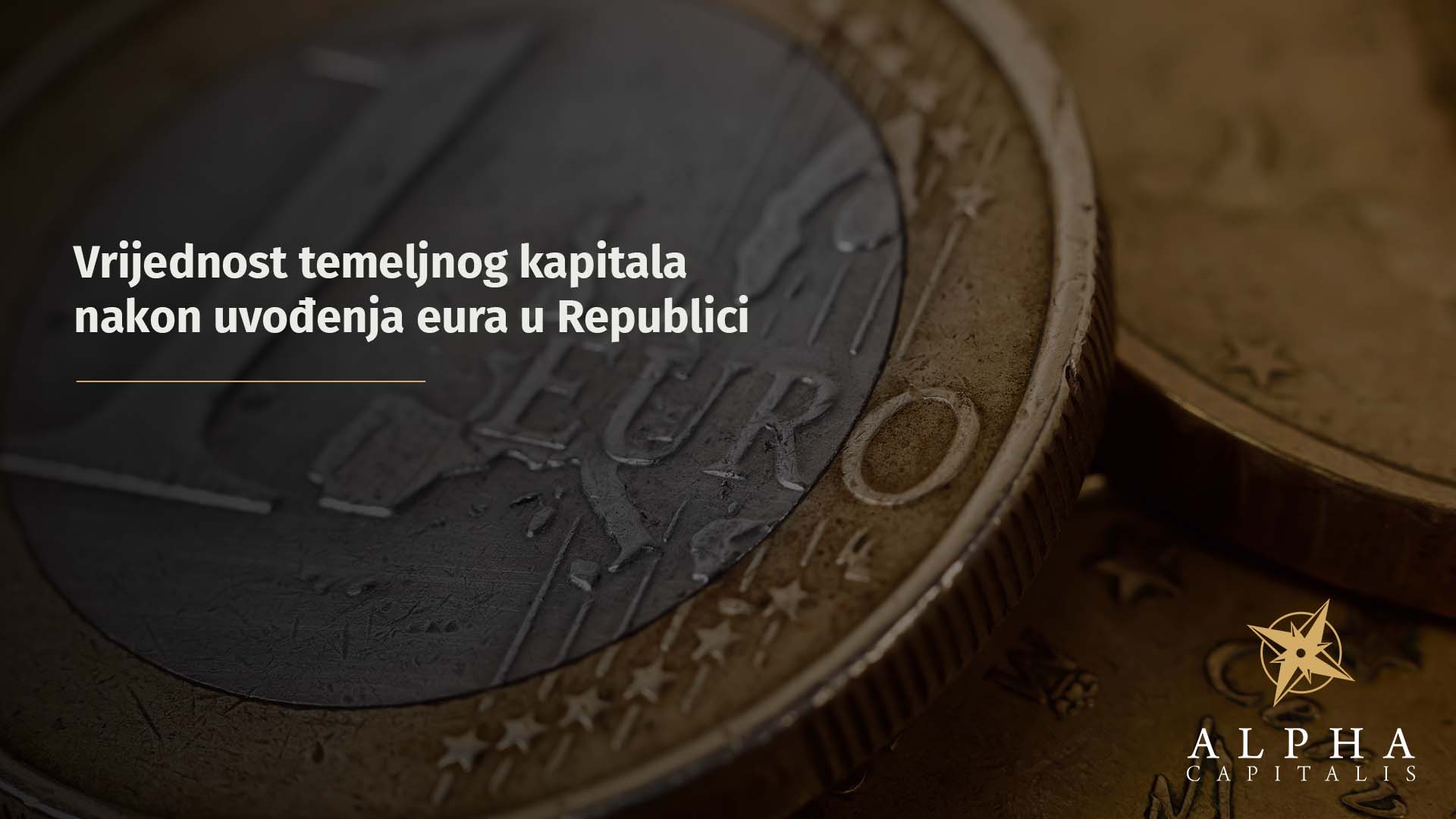Vrijednost temeljnog kapitala nakon uvođenja eura u Republici Hrvatskoj