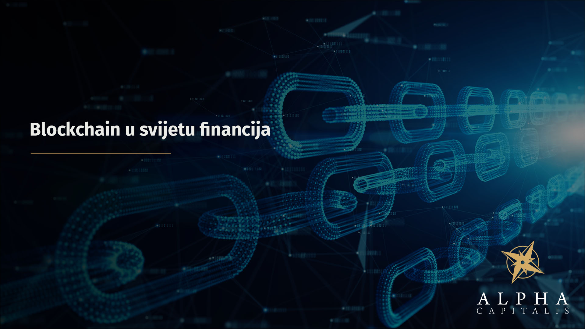 Blockchain u svijetu financija