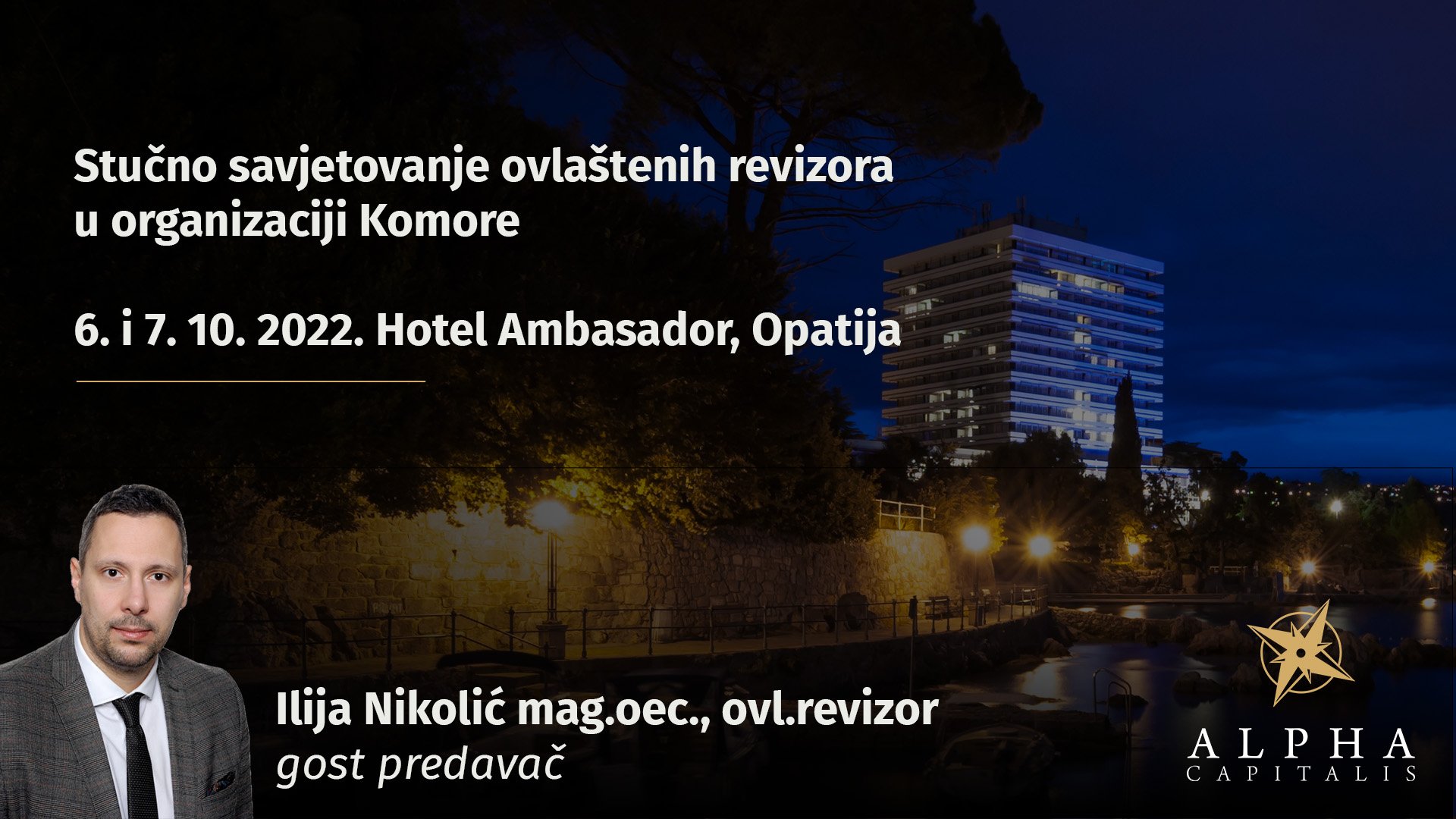 Stručno savjetovanje ovlaštenih revizora u organizaciji Komore