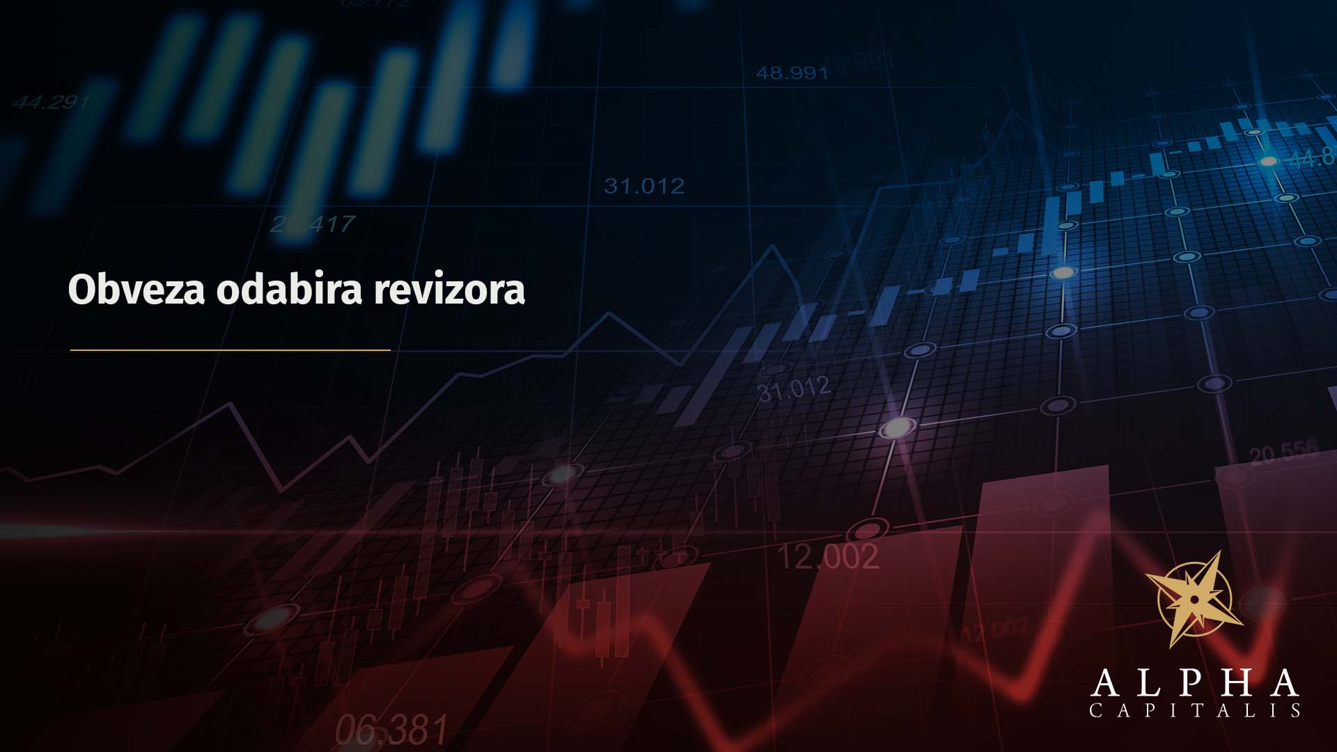 Obveza odabira revizora