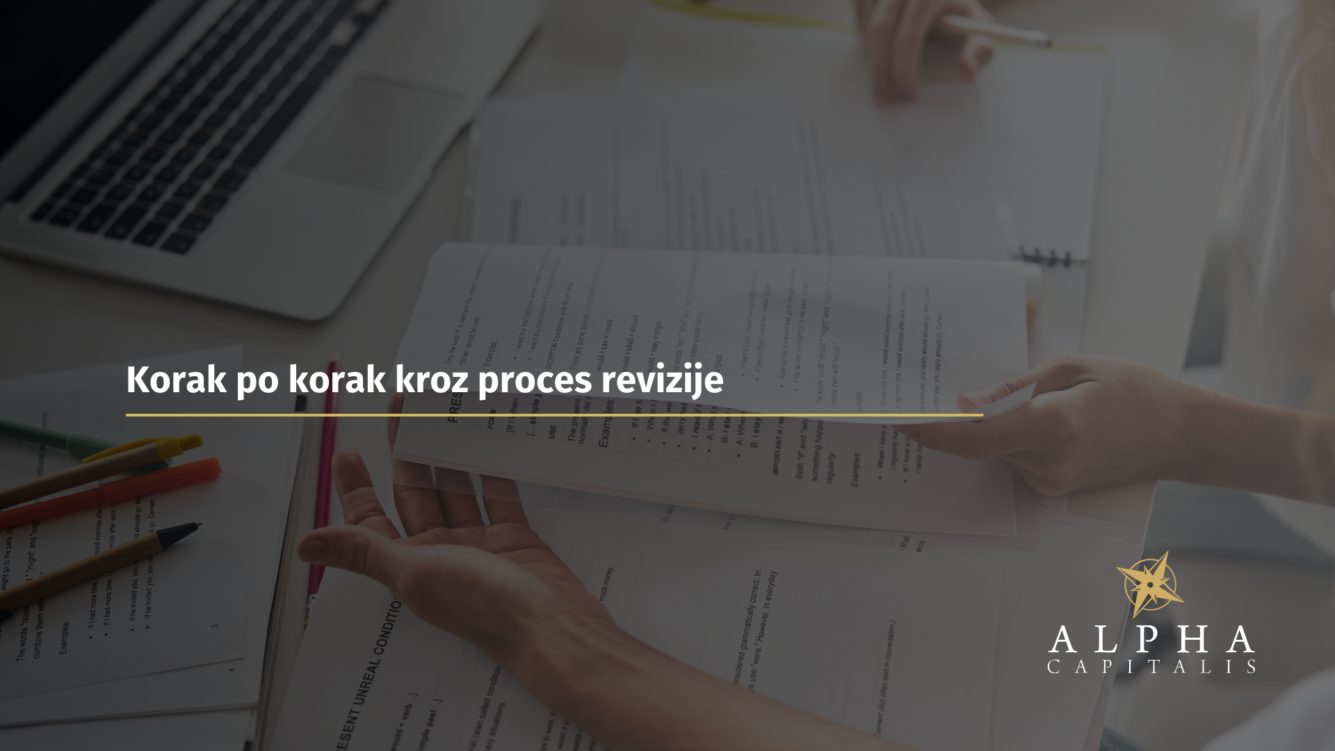 Korak po korak kroz proces revizije