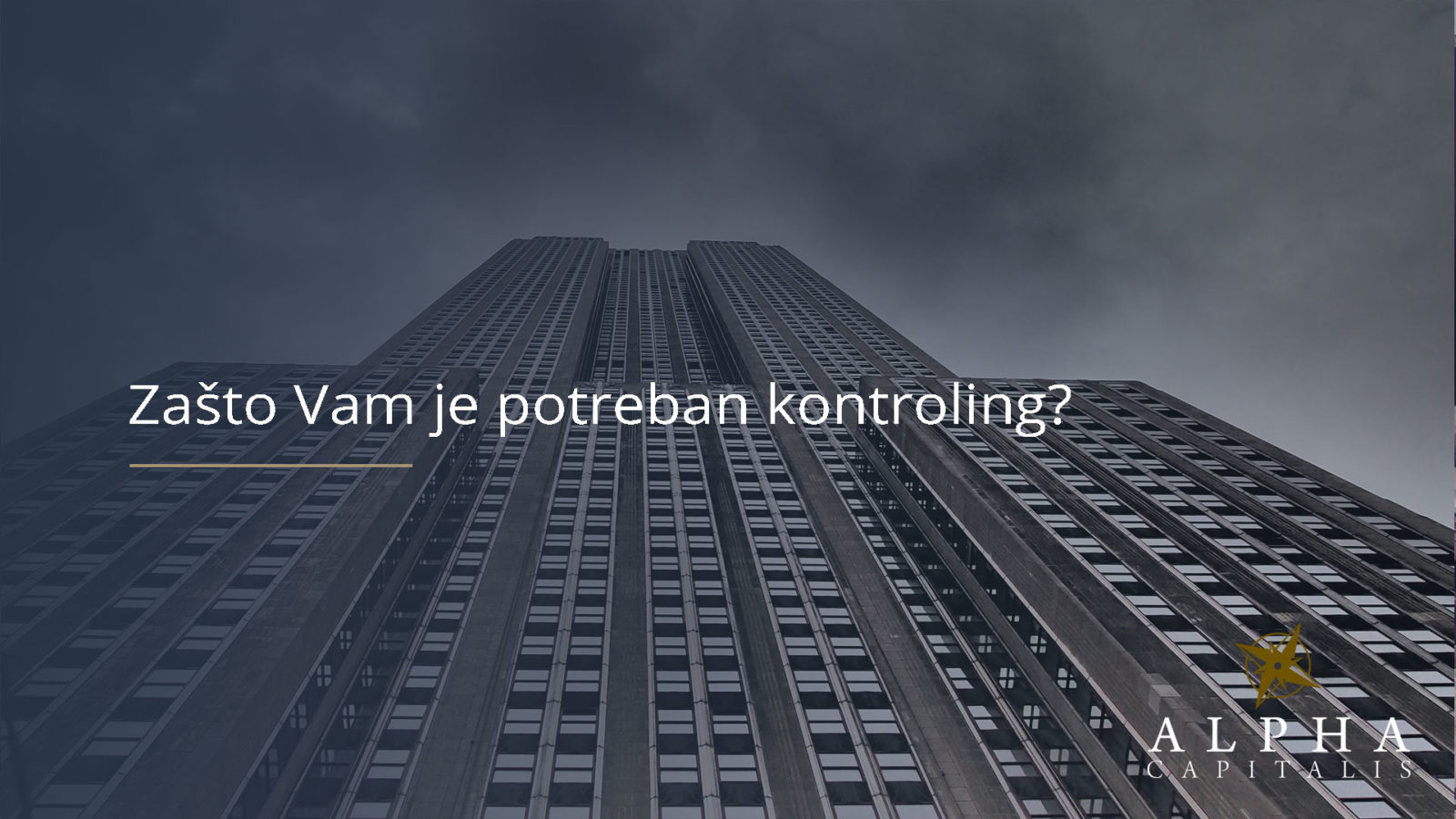 Zašto Vam je potreban kontroling?