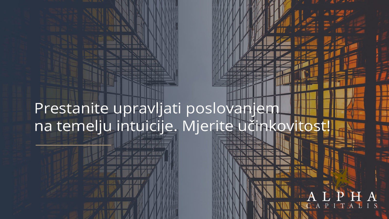Prestanite upravljati poslovanjem na temelju intuicije. Mjerite učinkovitost!