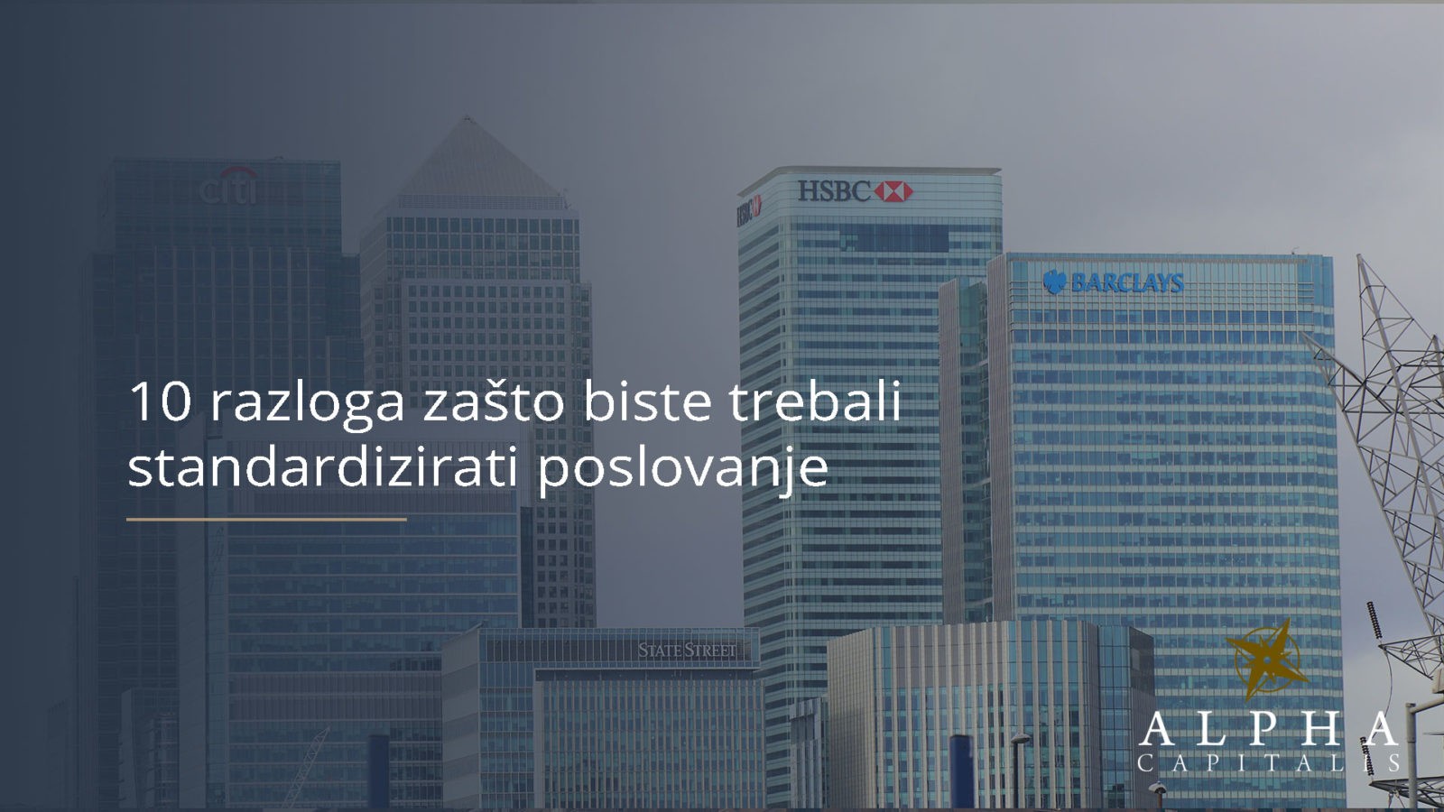 10 razloga zašto biste trebali standardizirati poslovanje