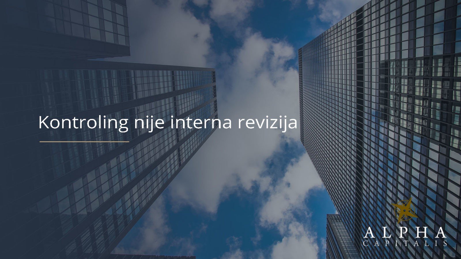 Kontroling nije interna revizija